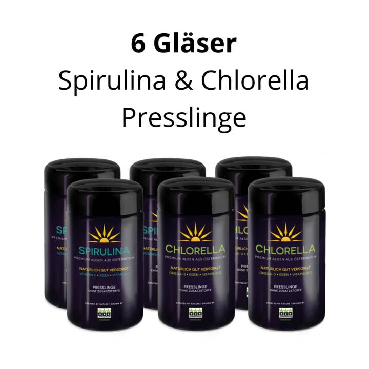 Jongerius ecoduna - Wholesale Oral Supplement/Vitamin - Spirulina and chlorella pellets set (2 types)0