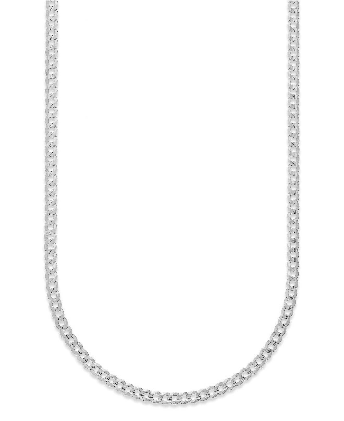 Pori Jewelry - Wholesale Link & Chain Necklace - 14K GOLD CURB CHAIN NECKLACE7