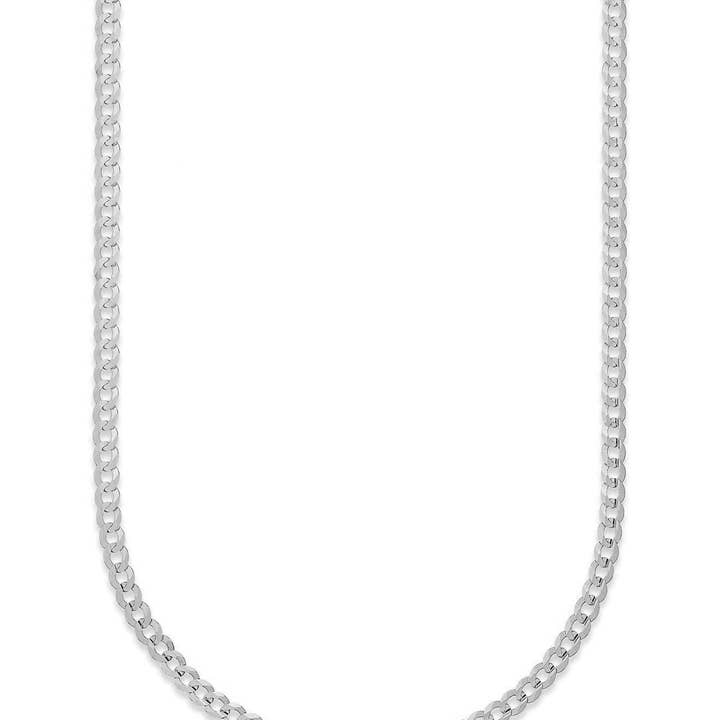 Pori Jewelry - Wholesale Link & Chain Necklace - 14K GOLD CURB CHAIN NECKLACE7