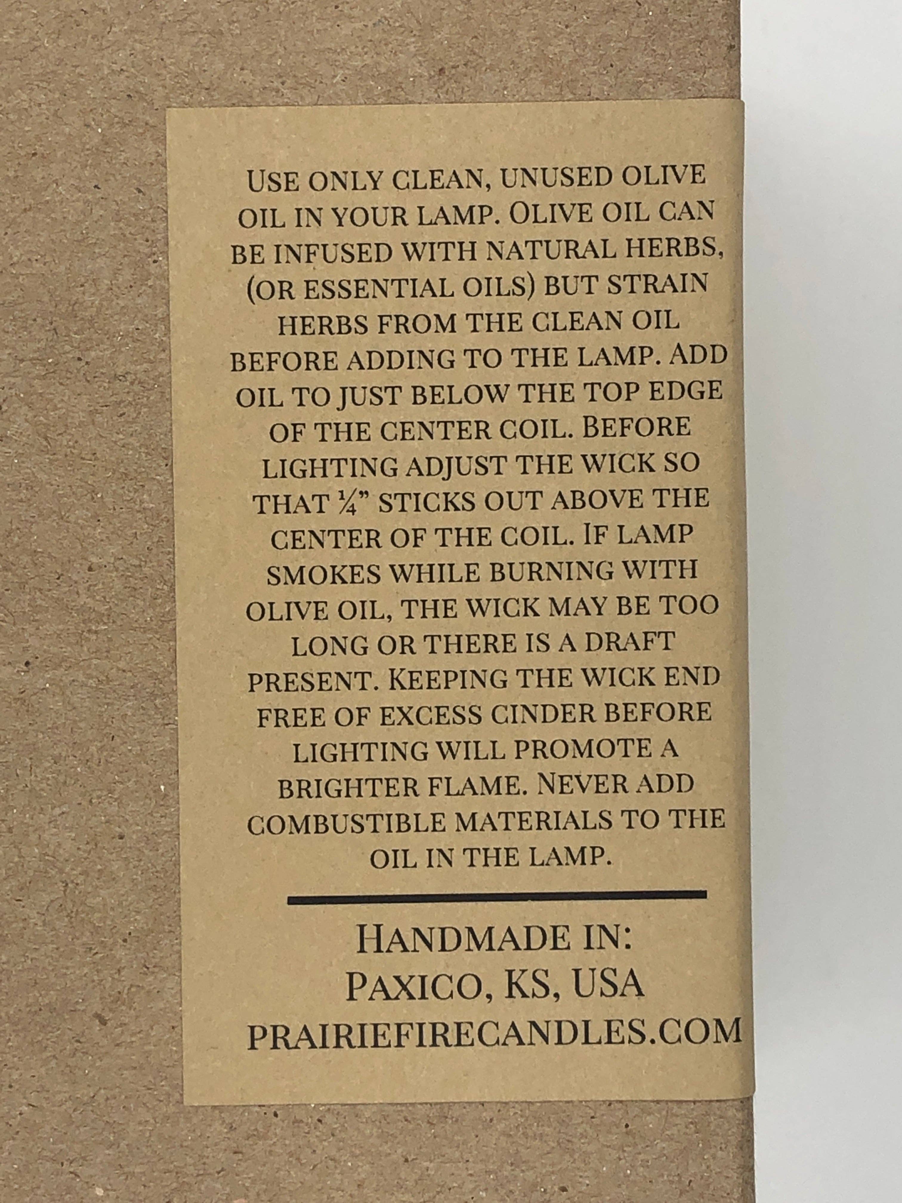 Prairie Fire Candles - Wholesale Oil Warmer - Olive Oil Candle Lamp4