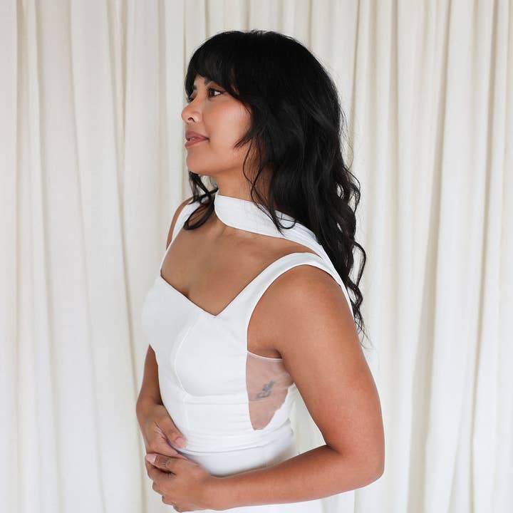 Petite Mariee Boutique - Venta al por mayor Bufanda - Mujer - Pañuelo de Novia de Chifón Lucina2