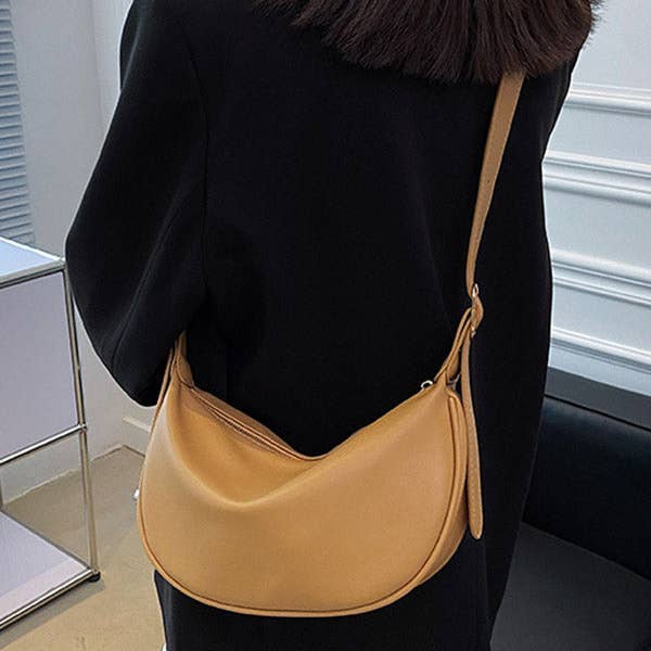 VividLux – bolsa tiracolo - Mulher por atacado – Bolsas de tiracolo com fecho geométrico geométrico de cor sólida com fecho3