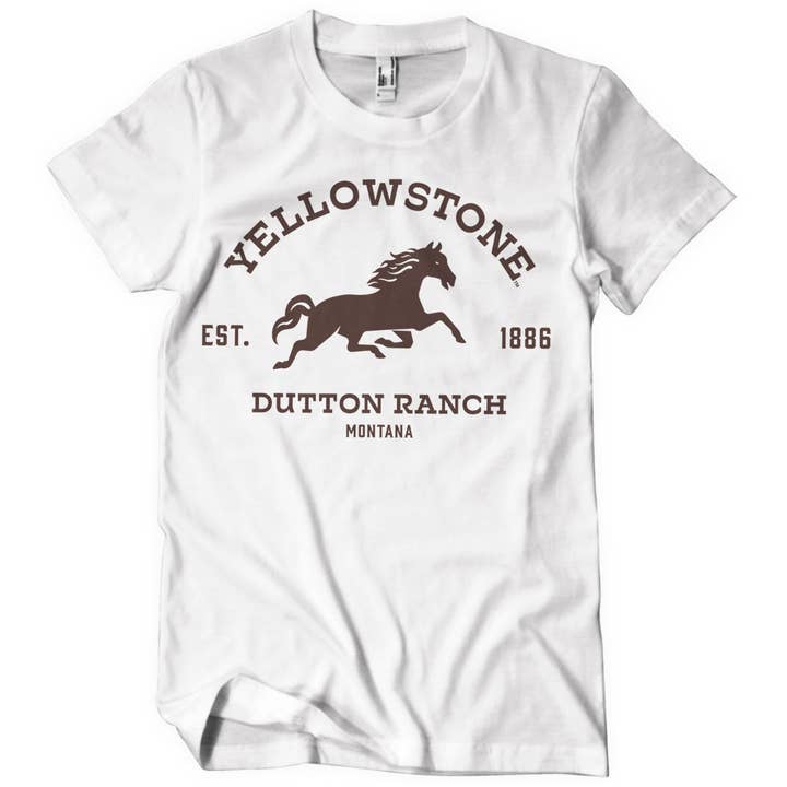 Hybris Production AB - Wholesale Screen Printed T-Shirt - Unisex - Dutton Ranch - Montana T-Shirt