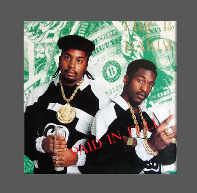 Ba Ba Buttons - Wholesale Lapel Pin/Button - ERIC B AND RAKIM, Magnet, Button, PAID IN FULL0