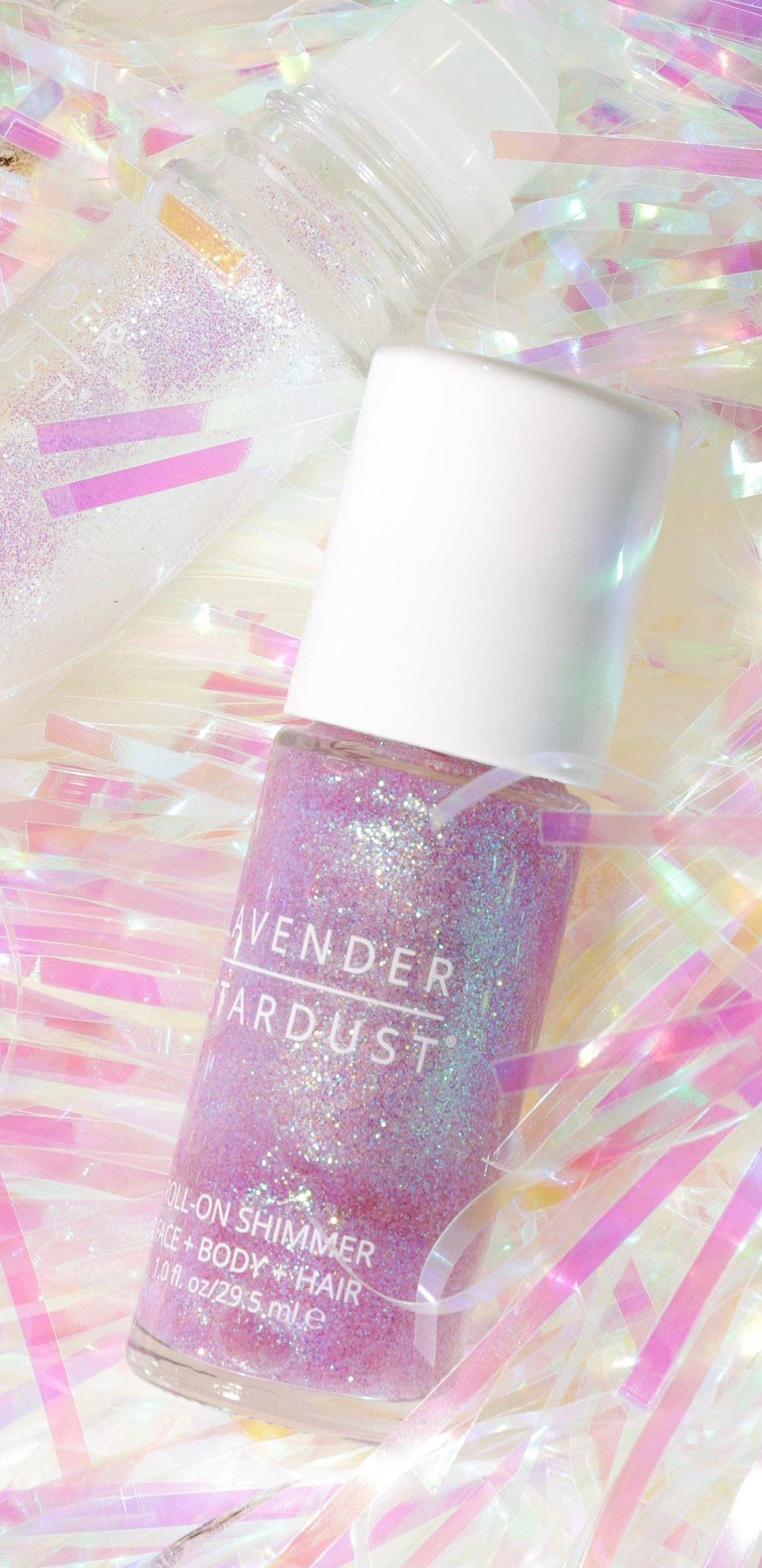 Lavender Stardust - Wholesale Body Glitter/Shimmer - Roll-On Shimmer PRISM3