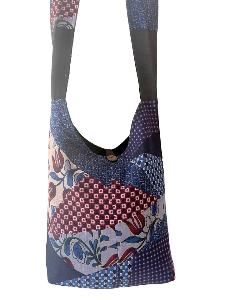 Crossbody Bag Patchwork Print for wholesale by Yak & Yeti