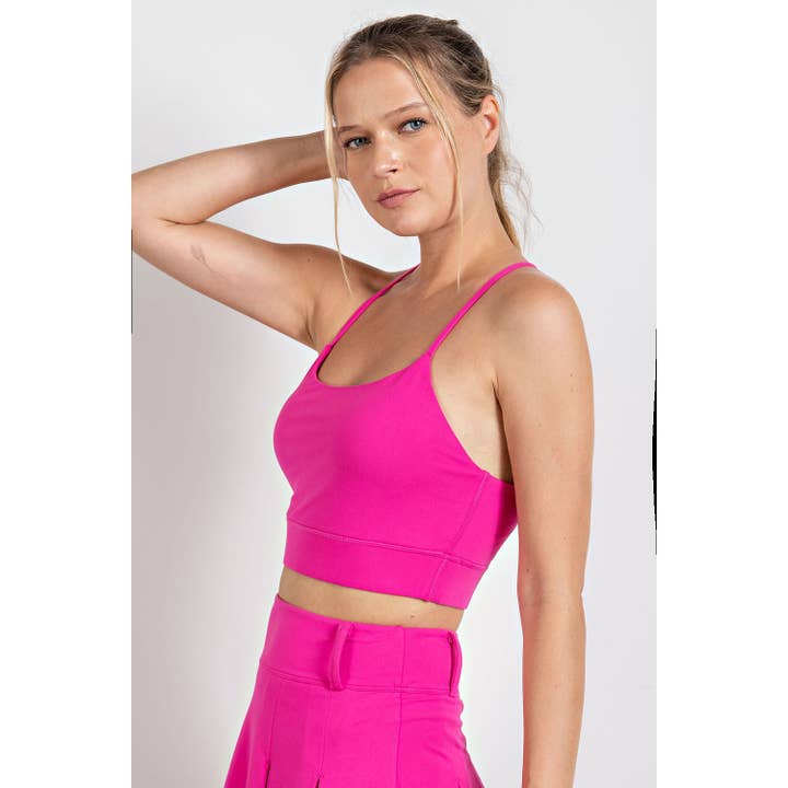 Rae Mode - Wholesale Sports Bra - Women's - BUTTER SPORTS BRA WITH ADJUSTABLE STRAP16