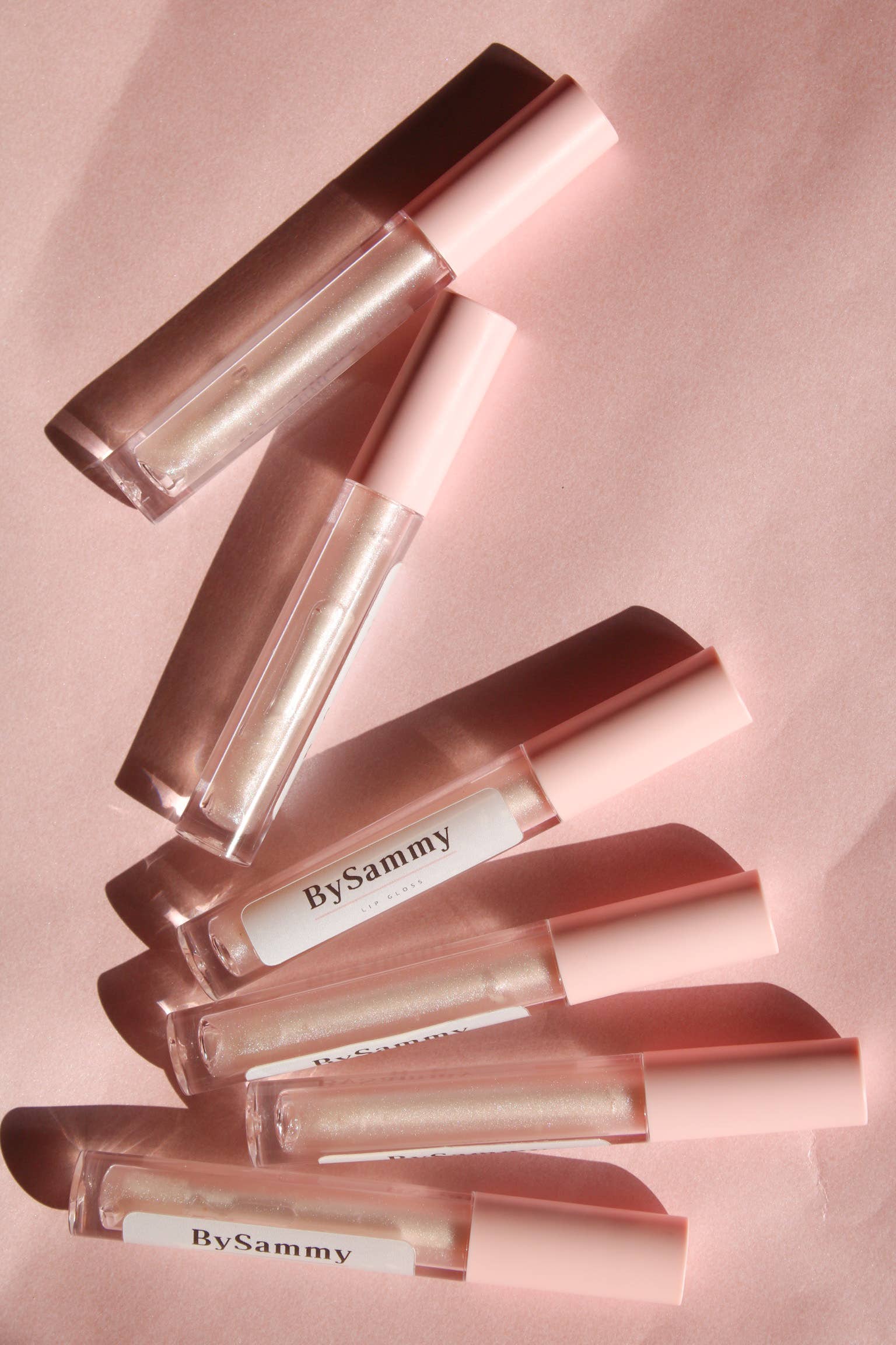 SamMade. - Wholesale Lip Gloss - Pink Pearl Lip Gloss | Shiny bubblegum scented0