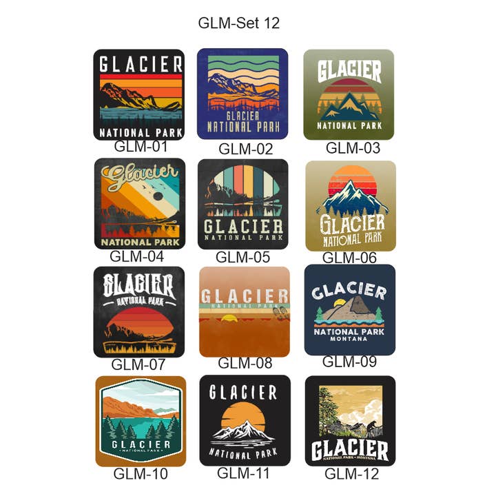 Glacier Magnet Board Set for wholesale by Cut-n-rust LLC