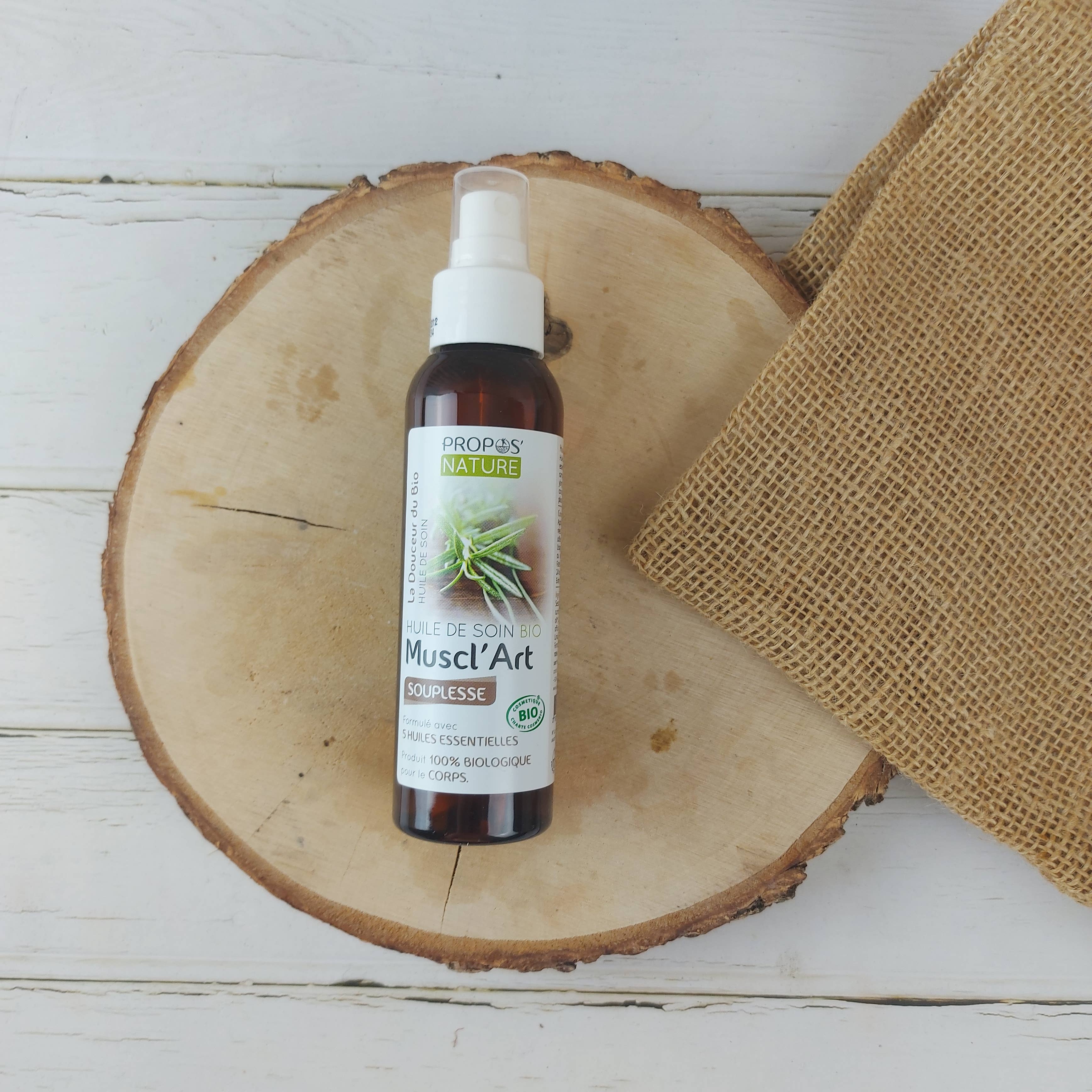 Propos'Nature - Wholesale Bath/Body Oil - Muscl'art Massage Oil - Muscles & Joints - Organic 100ml2