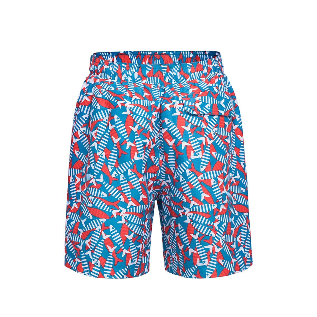 Rokka & Rolla - Wholesale Swim Shorts - Men's - Men's 7.5'' Swim Trunks Beach Shorts Quick Dry Swimwear1