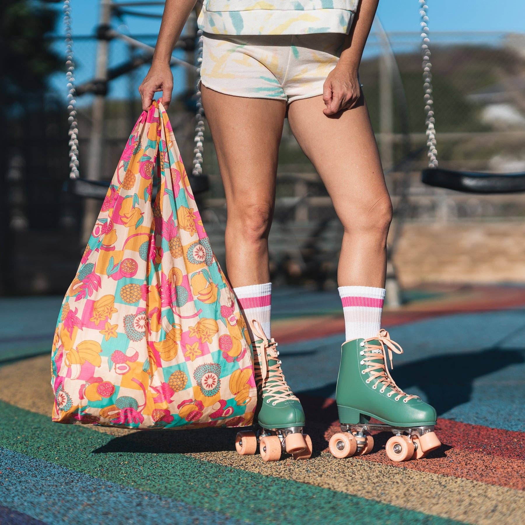 Jana Lam – wholesale Livsmedels-/Shoppingväska – Big Baggu återanvändbar väska • Fruktställ • Jana Lam Hawai+ Baggu1