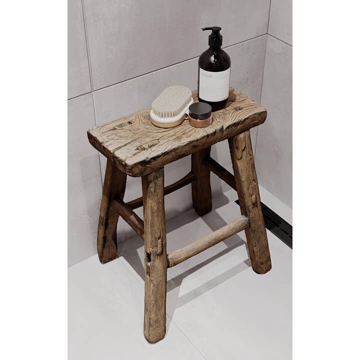 NACH - Wholesale Stool - Antique Milking Stool2