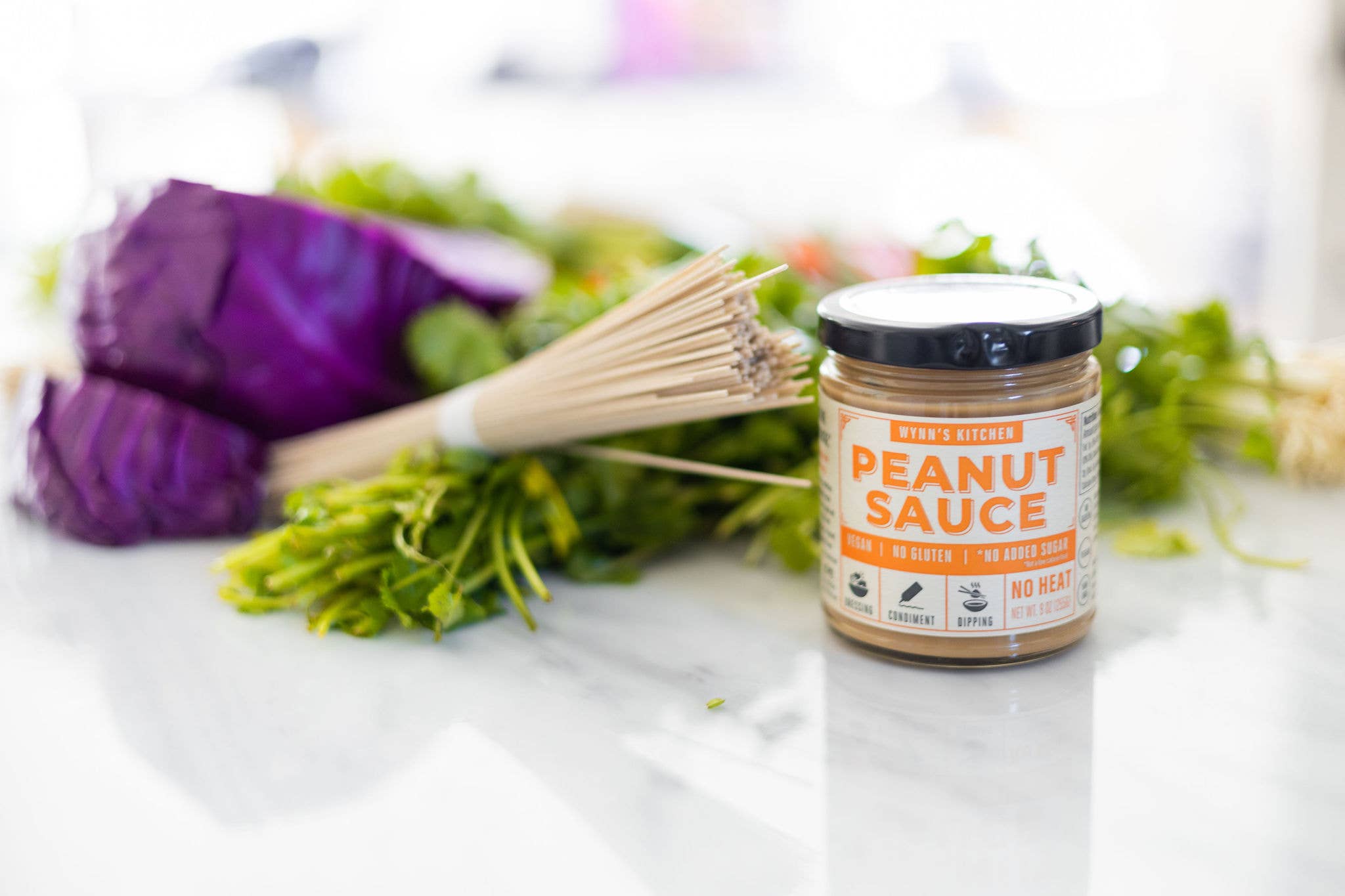 Wynn's Kitchen - Wholesale Sauce - KETO PEANUT SAUCE- VEGAN, No Sugar, Natural, Gluten Free,2