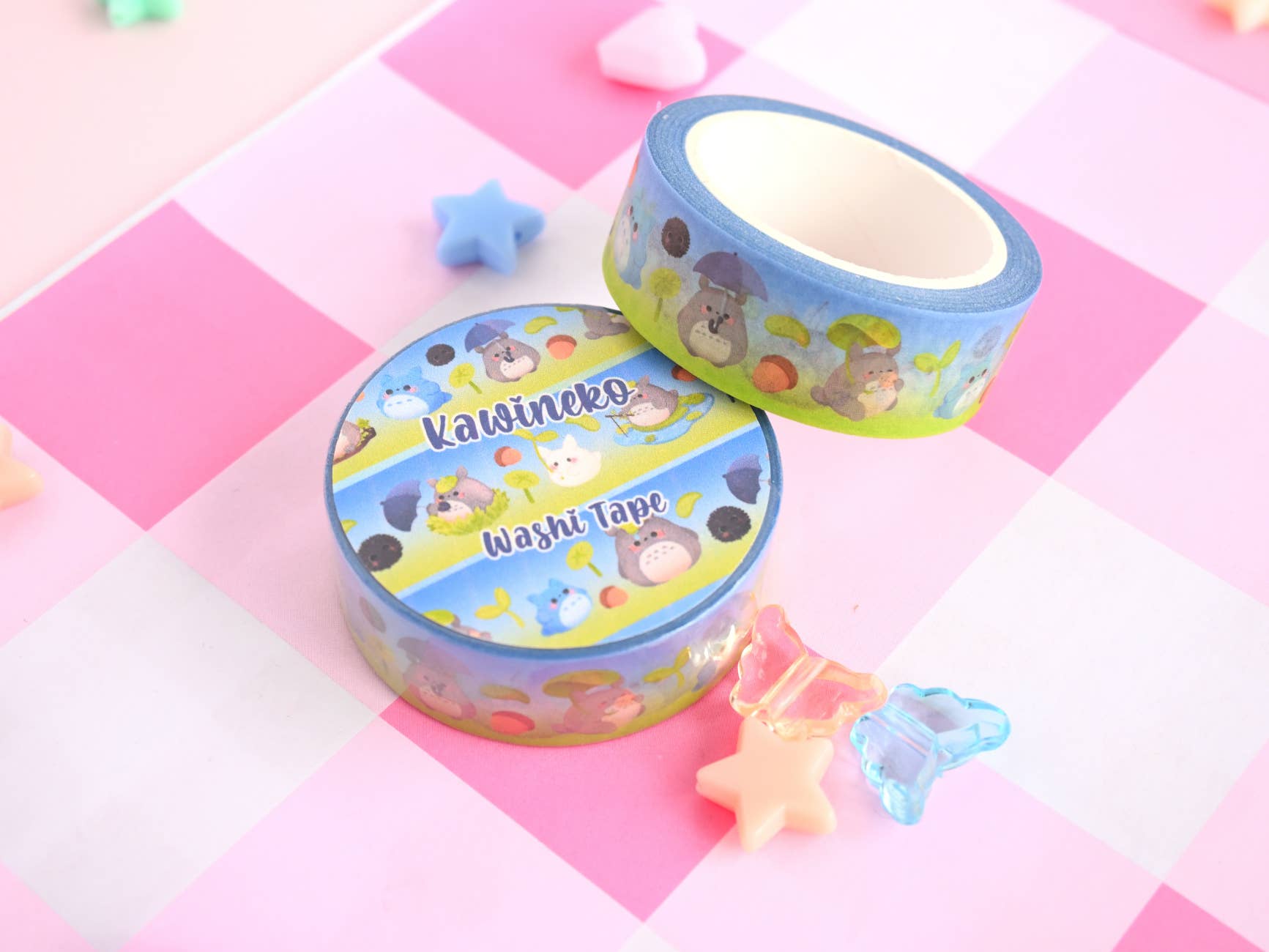 Kawineko - Wholesale Washi Tape - washi tape totoro anime cute stationery kawaii 2