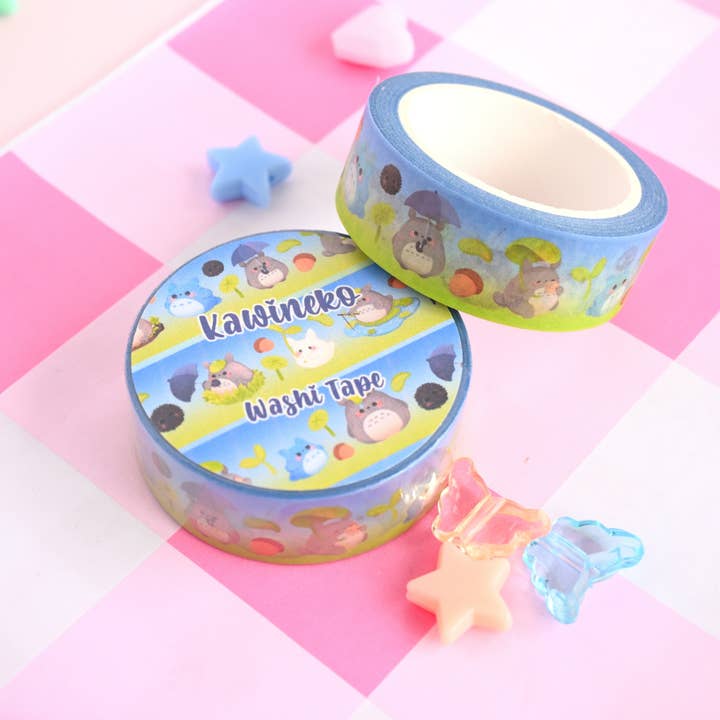 Kawineko - Wholesale Washi Tape - washi tape totoro anime cute stationery kawaii 2