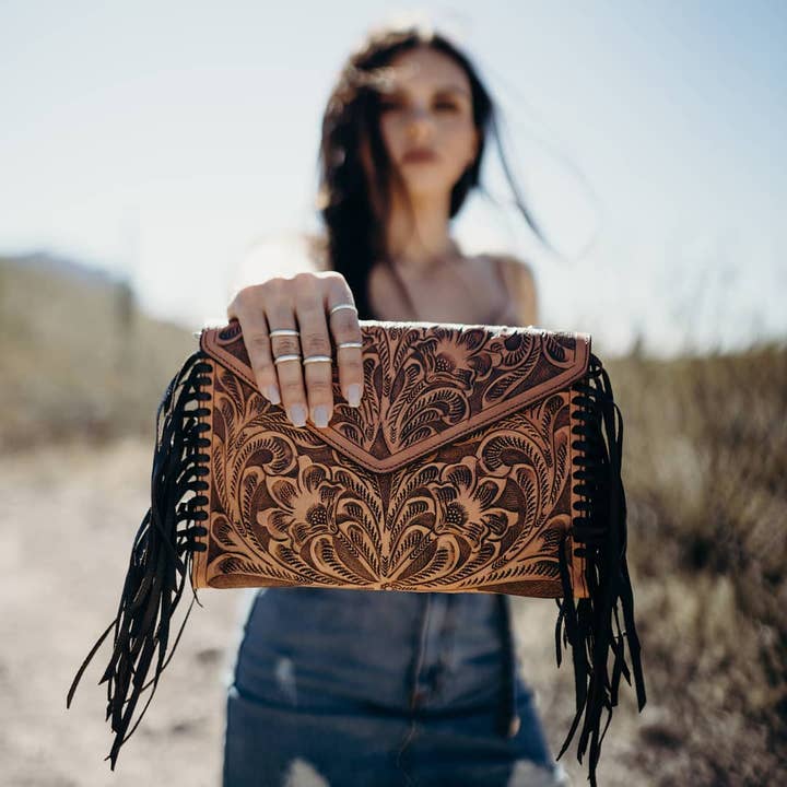 Envelope Crossbody Clutch for wholesale by Virginia Handbags