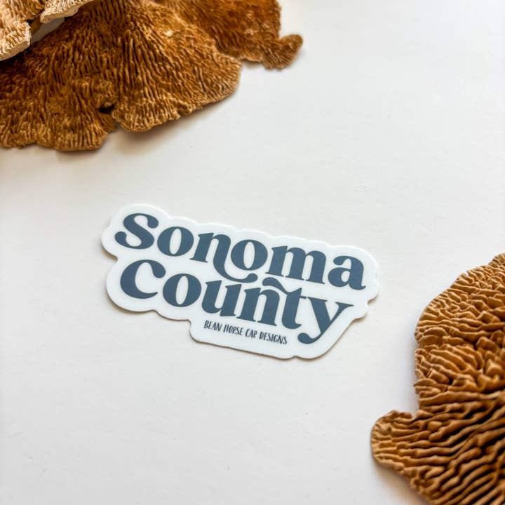 Bean Horse Car Designs - Wholesale Sticker - Sonoma County Sticker3