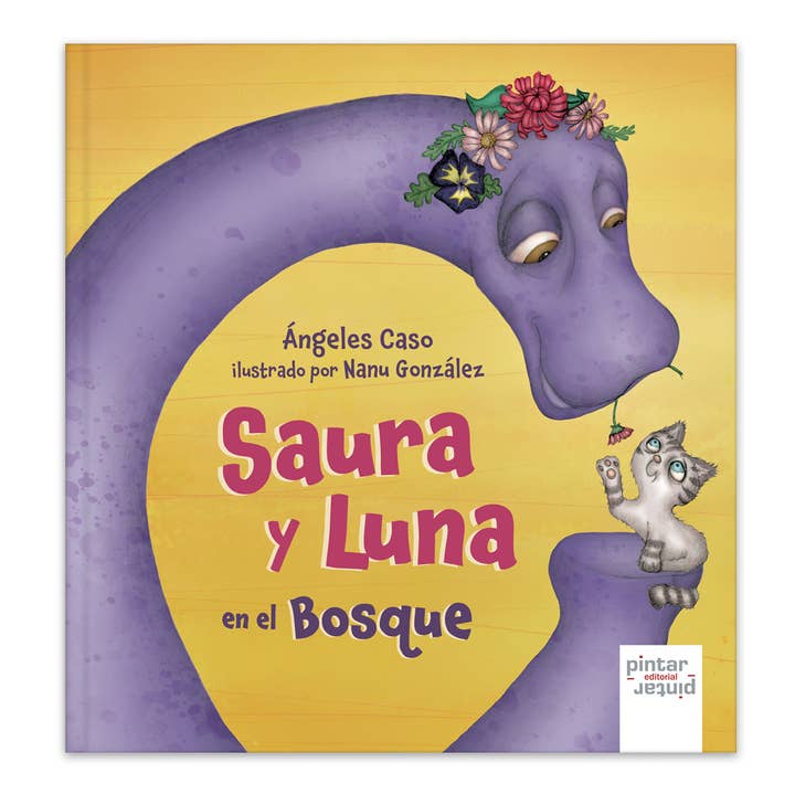 Illustrated album “Saura and Luna in the Forest” for wholesale by Pintar-Pintar Editorial