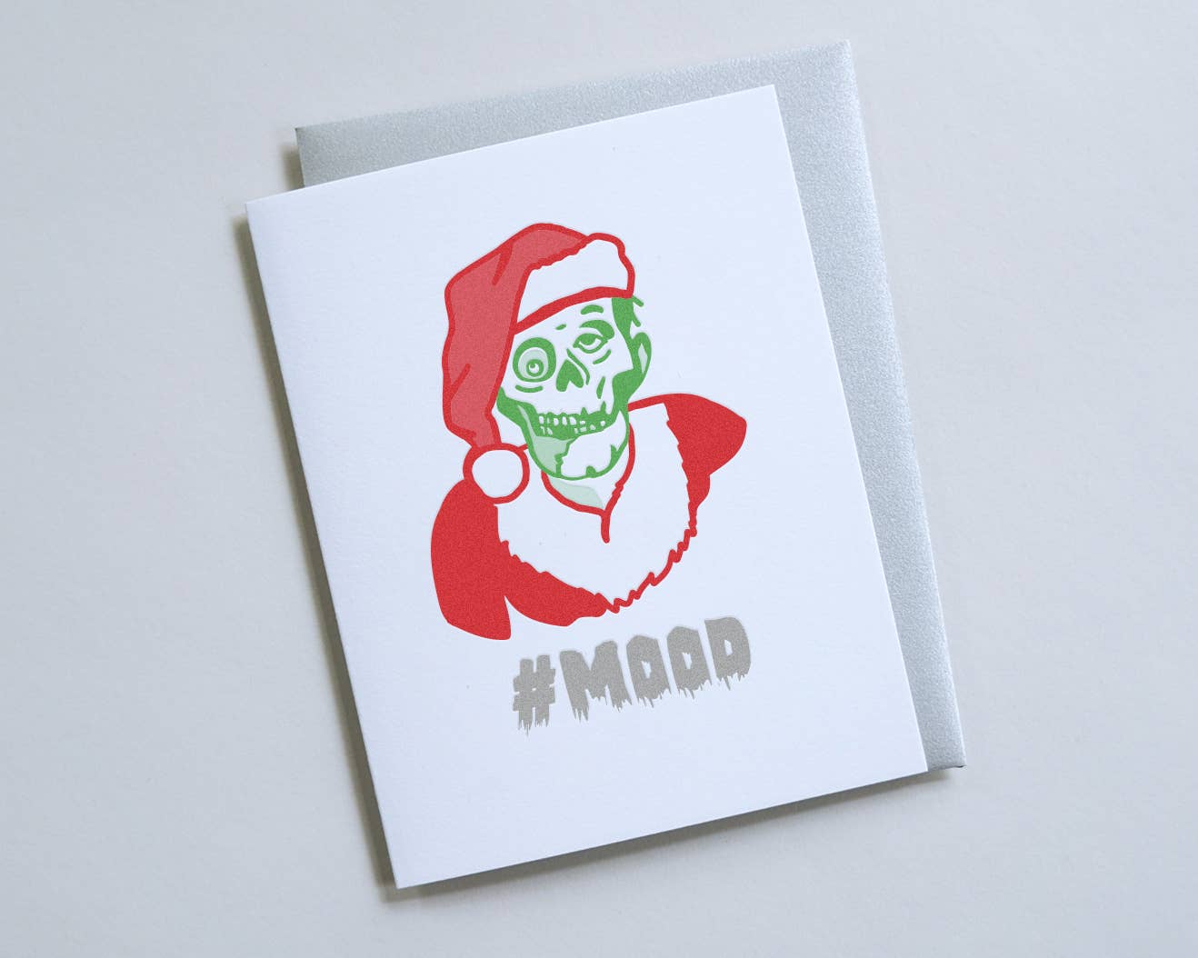 Loudhouse Creative - Wholesale Christmas Card - Zombie Claus0