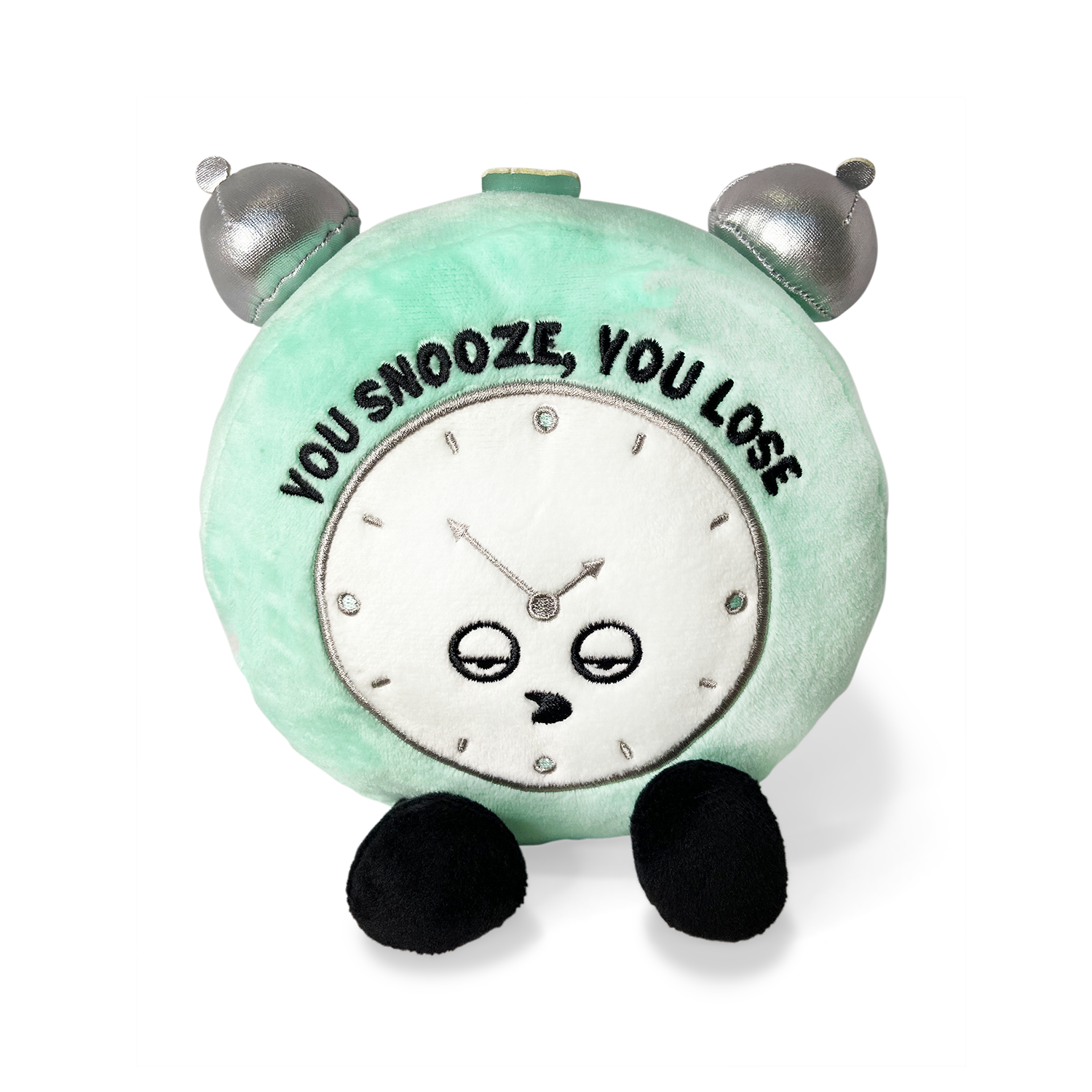 William Valentine Collection - Wholesale Stuffed/plush toy – Kids & baby - "You Snooze, You Lose" Plush Alarm Clock0