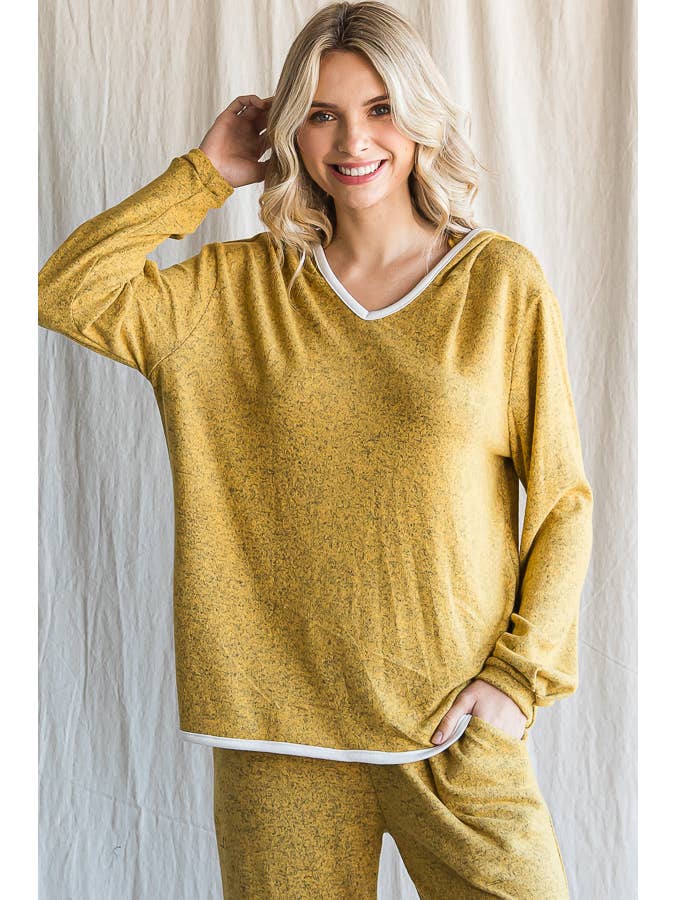 Mustard COZIEST LOUNGE SET for wholesale on Faire2