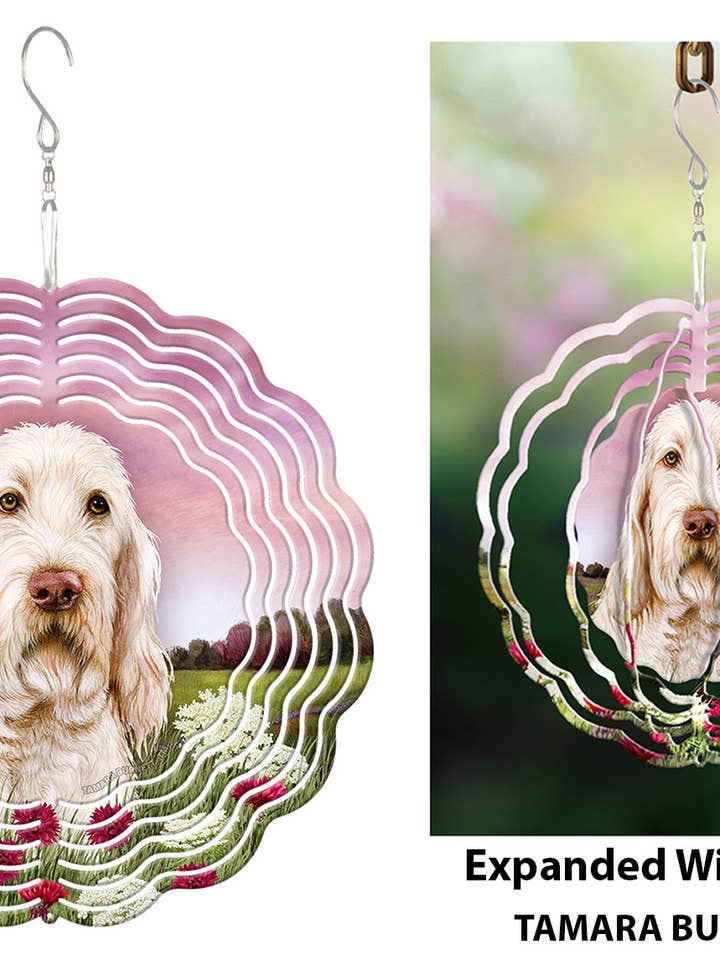 Molino de viento blanco Spinone Italiano para venta al por mayor de Pet Gifts USA, LLC