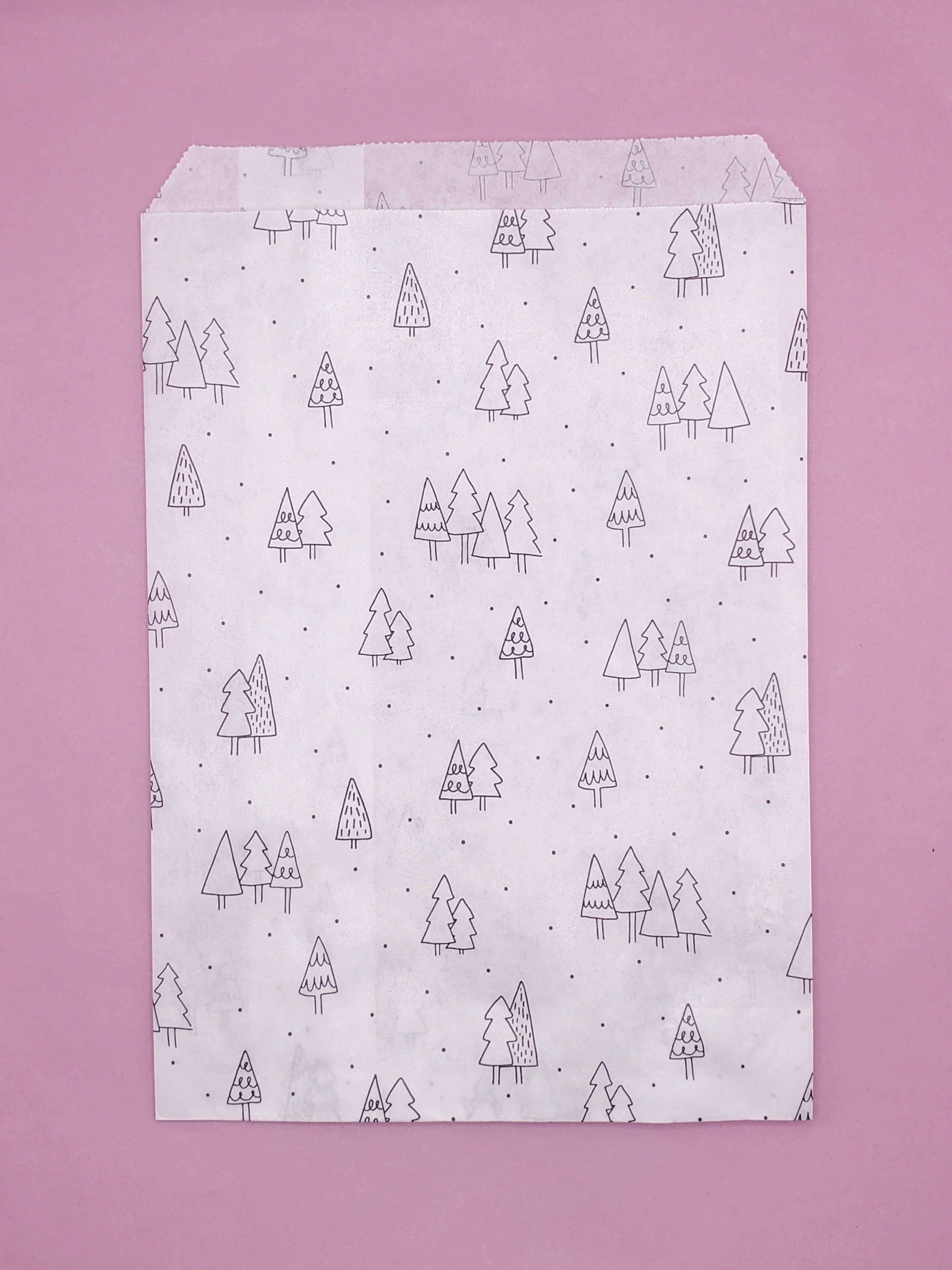 Tissue & Tape - Wholesale Gift Bag - Christmas Counter Bags - White Paper1