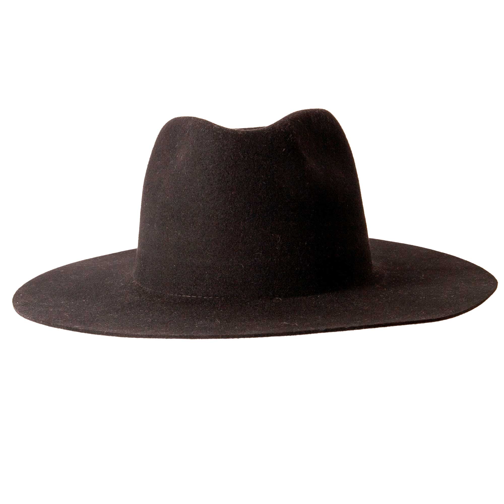 American Hat Makers - Wholesale Fedora - Uniseks - 100% wollen vilten hoed met platte rand - Stijl Rancher1