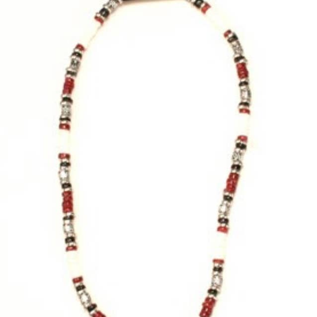 Natural Stone Necklace 18"- South Carolina Gamecocks for wholesale by St. Louis Wholesale LLC