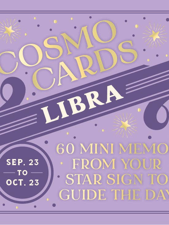 Cosmo Cards: Libra for wholesale by Chronicle Books