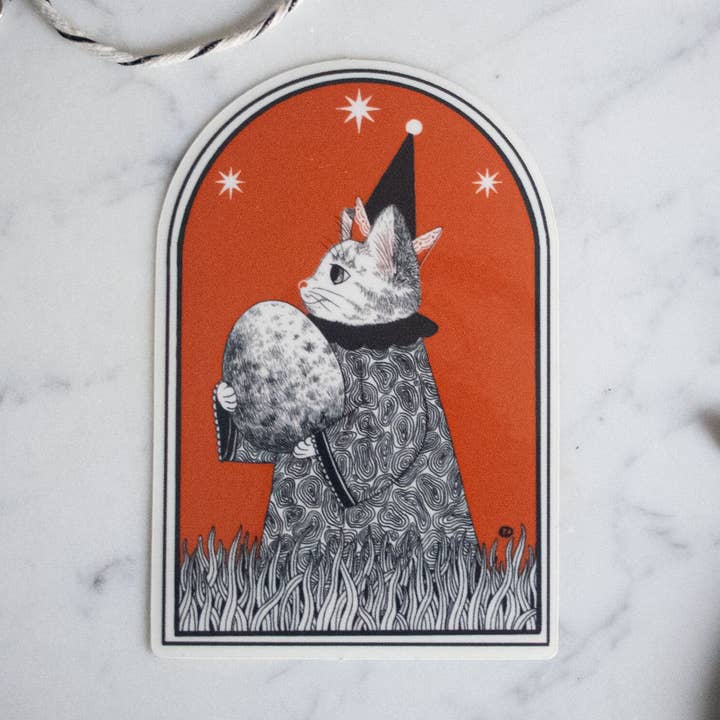 "Wizard" Vinyl Sticker for wholesale by Po Yan Leung