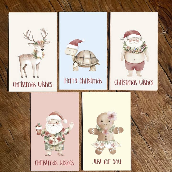 To & From Cards - Wholesale Gift Tag - TAGS : Christmas Ho Ho Hula 20251