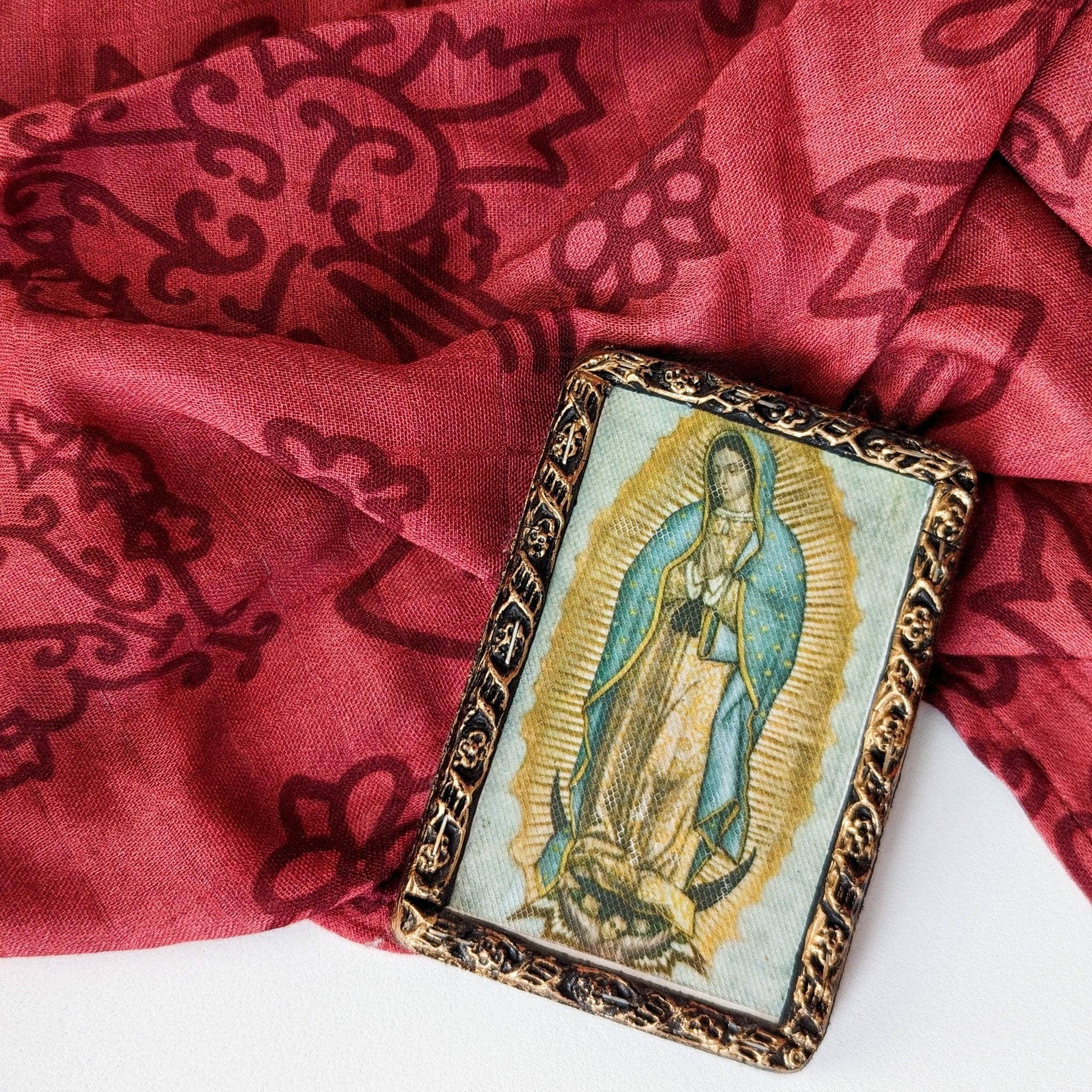 worthy of Agape - Wholesale Swaddle - Baby - Our Lady of Guadalupe Swaddle and Scarf1
