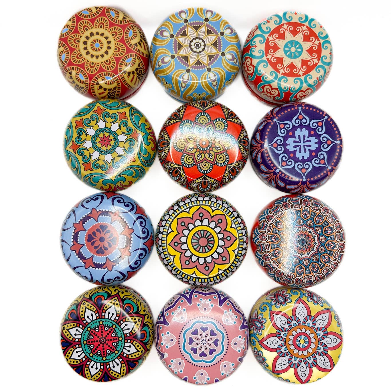 Gifts Amazing! - Wholesale Decorative Jar - Mandala Tins5