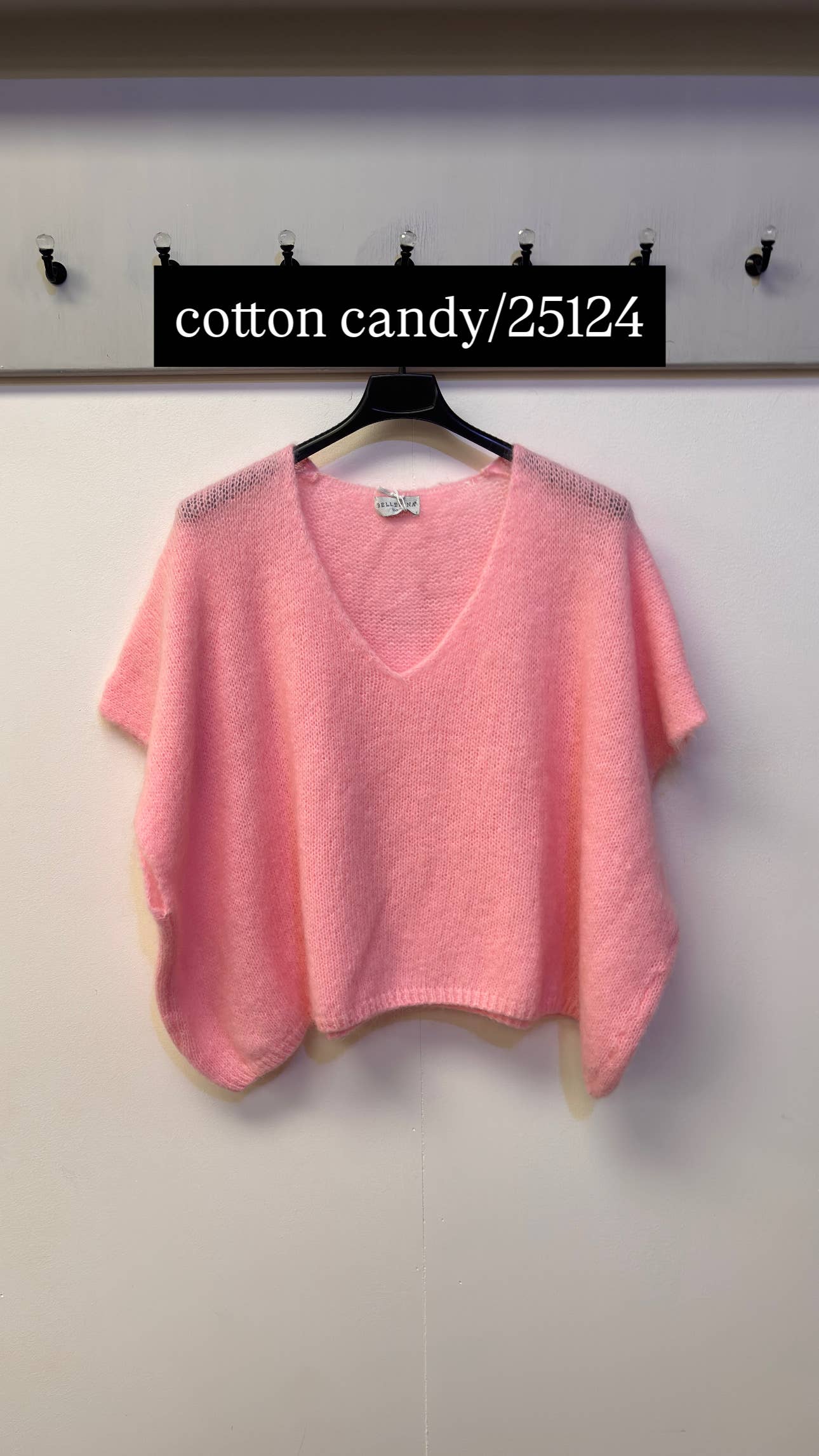 Terminal 1 Clothing – wholesale Tank top – Women′s – Mohair Drop Shoulder Tank Top12