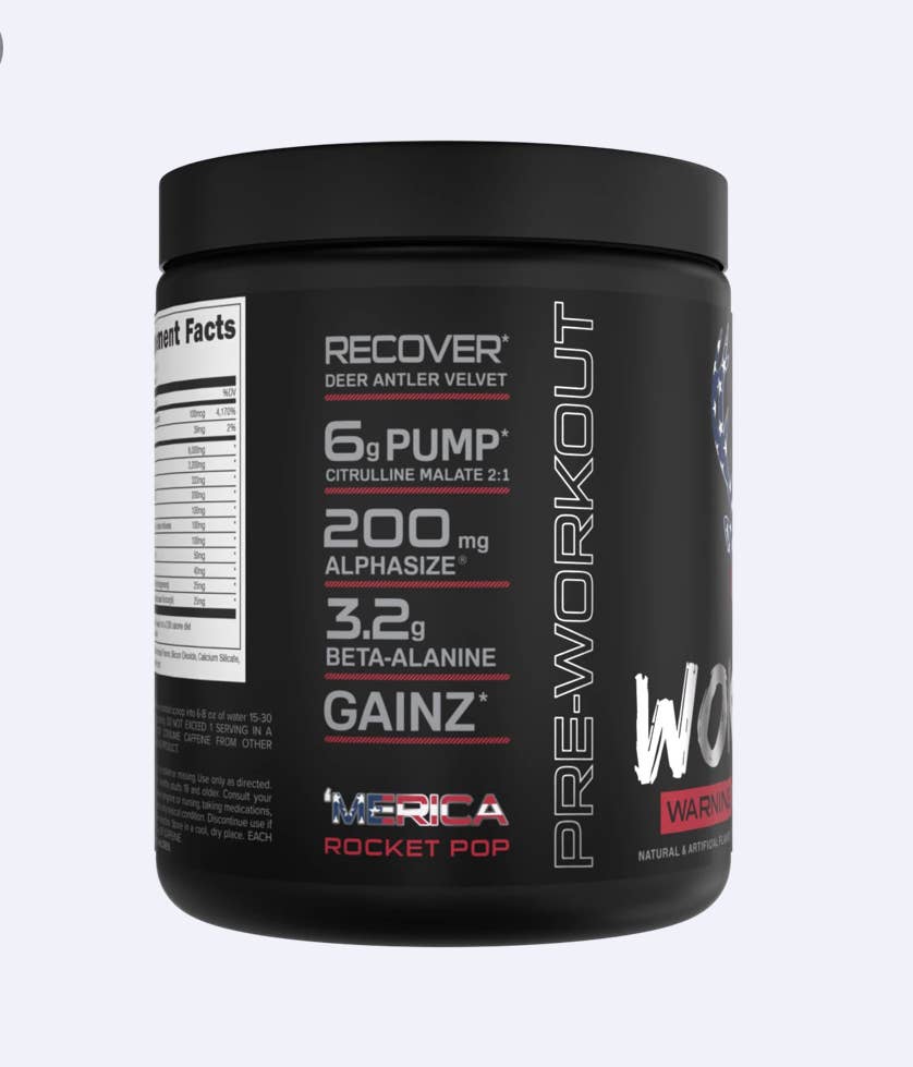 Bucked Up - Wholesale Oral Supplement/Vitamin - Woke AF Pre-Workout [30 Serv]4