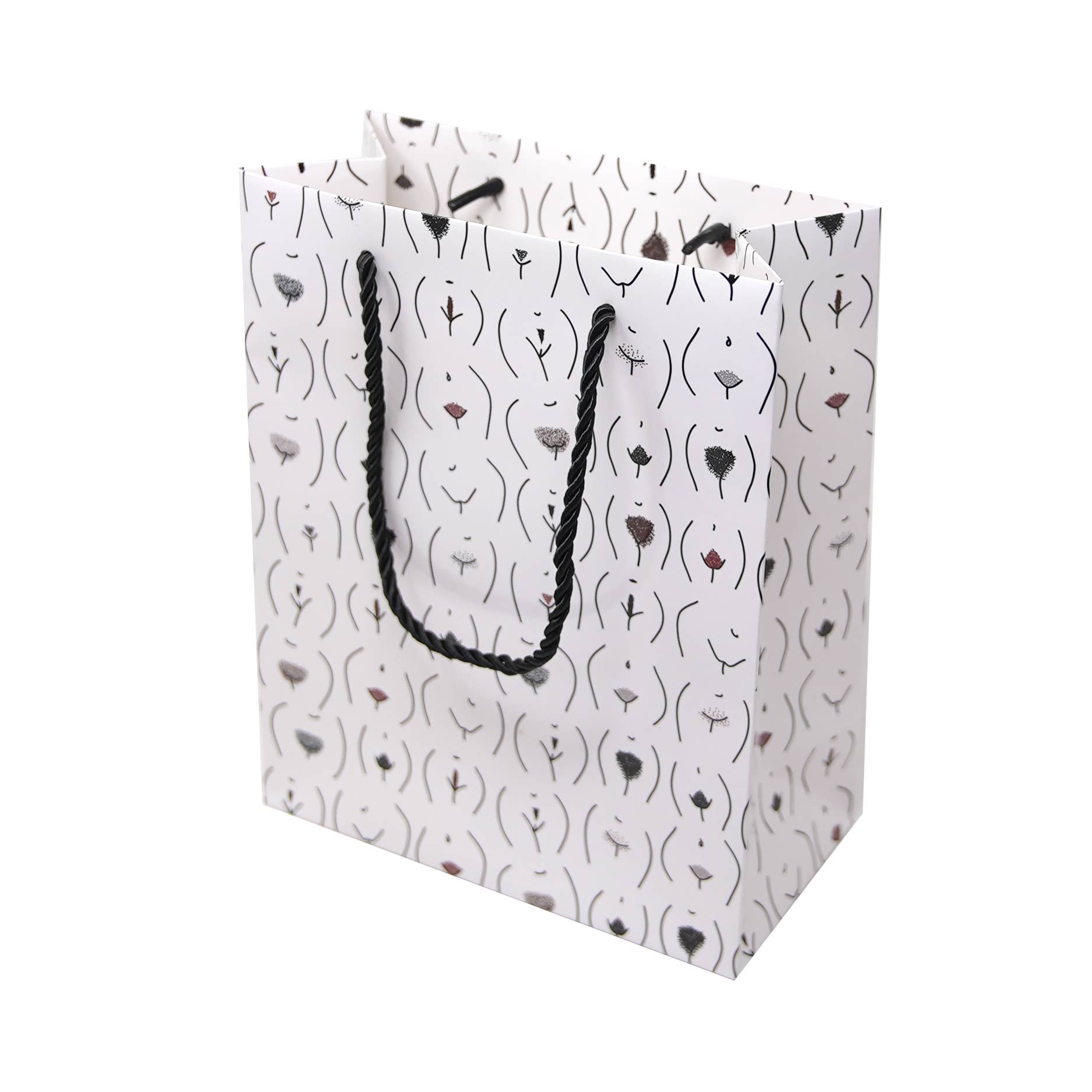Unblushing – wholesale Gift bag – Sexy Pube Pubic Gift Bag - Esthetician Spa Beaty Salon Gift