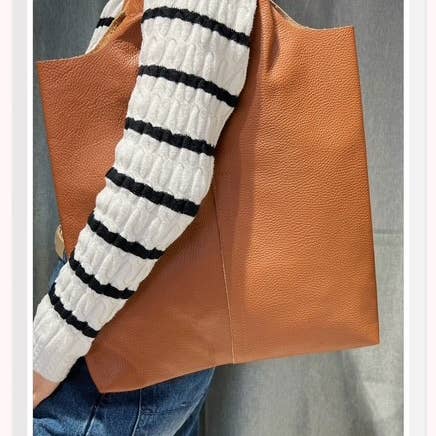 Z et Z - Vendita all'ingrosso Marsupio - Donna - Borsa tote in pelle granulata o pelle iridescente6