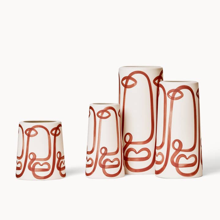 Canyon Cara Pillar Vases for wholesale by Franca