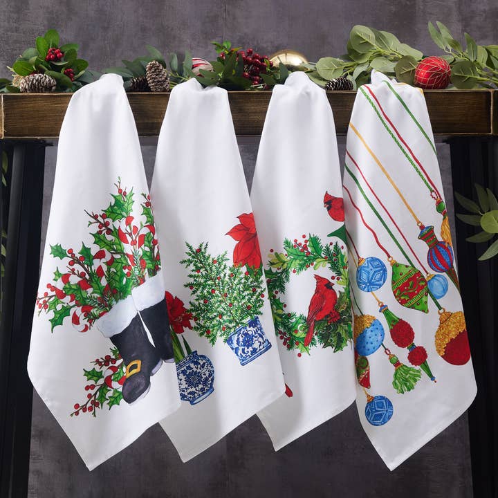 Peking Handicraft - Wholesale Tea Towel - Chinoiseries Kitchen Towel - Sally Eckman Roberts2