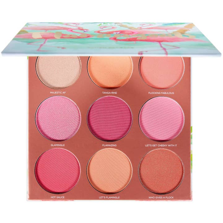 Paleta de blush Flamingoals para venta al por mayor de Mia del mar