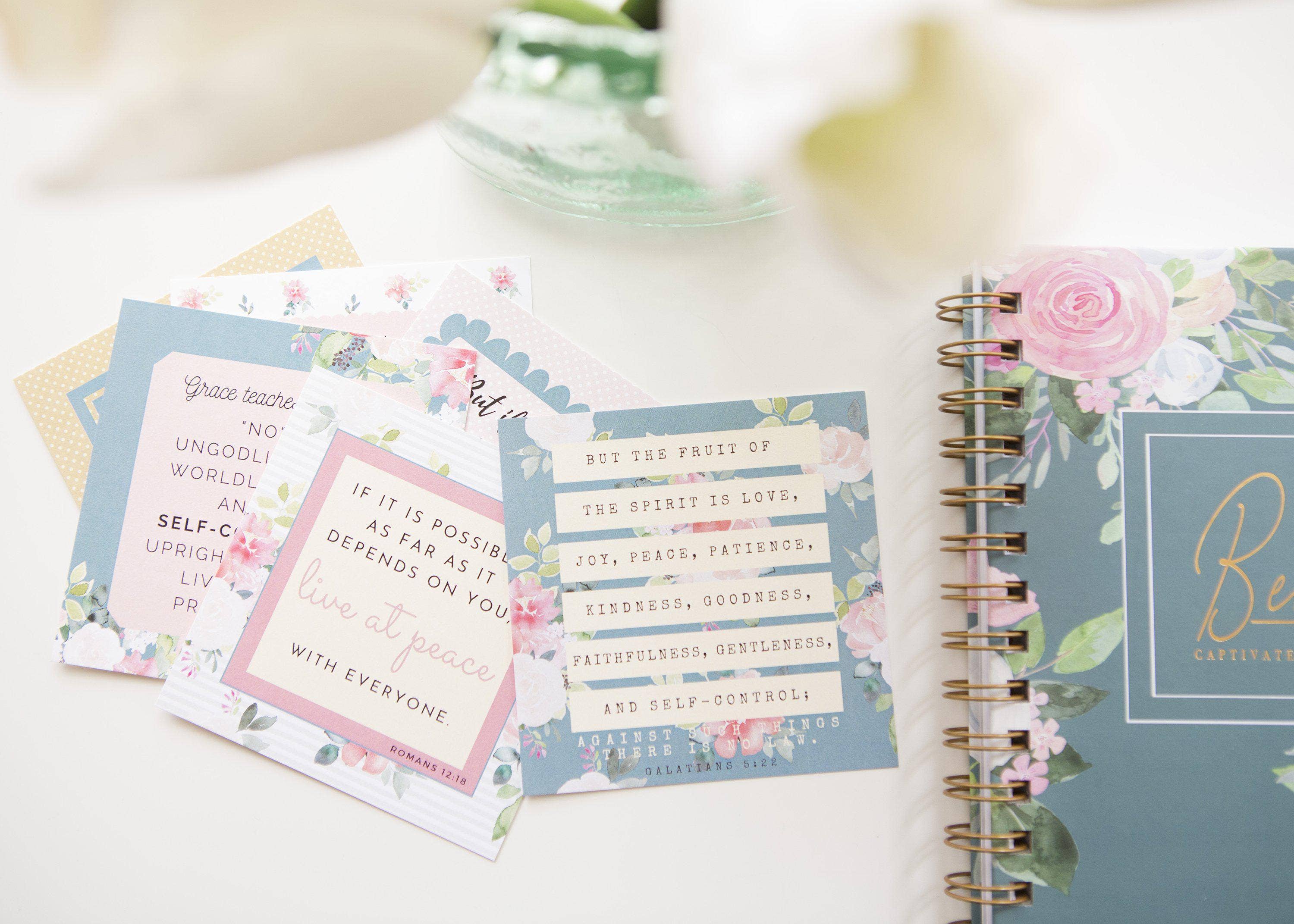 Chosen & Cherished - Wholesale Stationery/Notecard Set - Fruit of the Spirit Verse Cards5