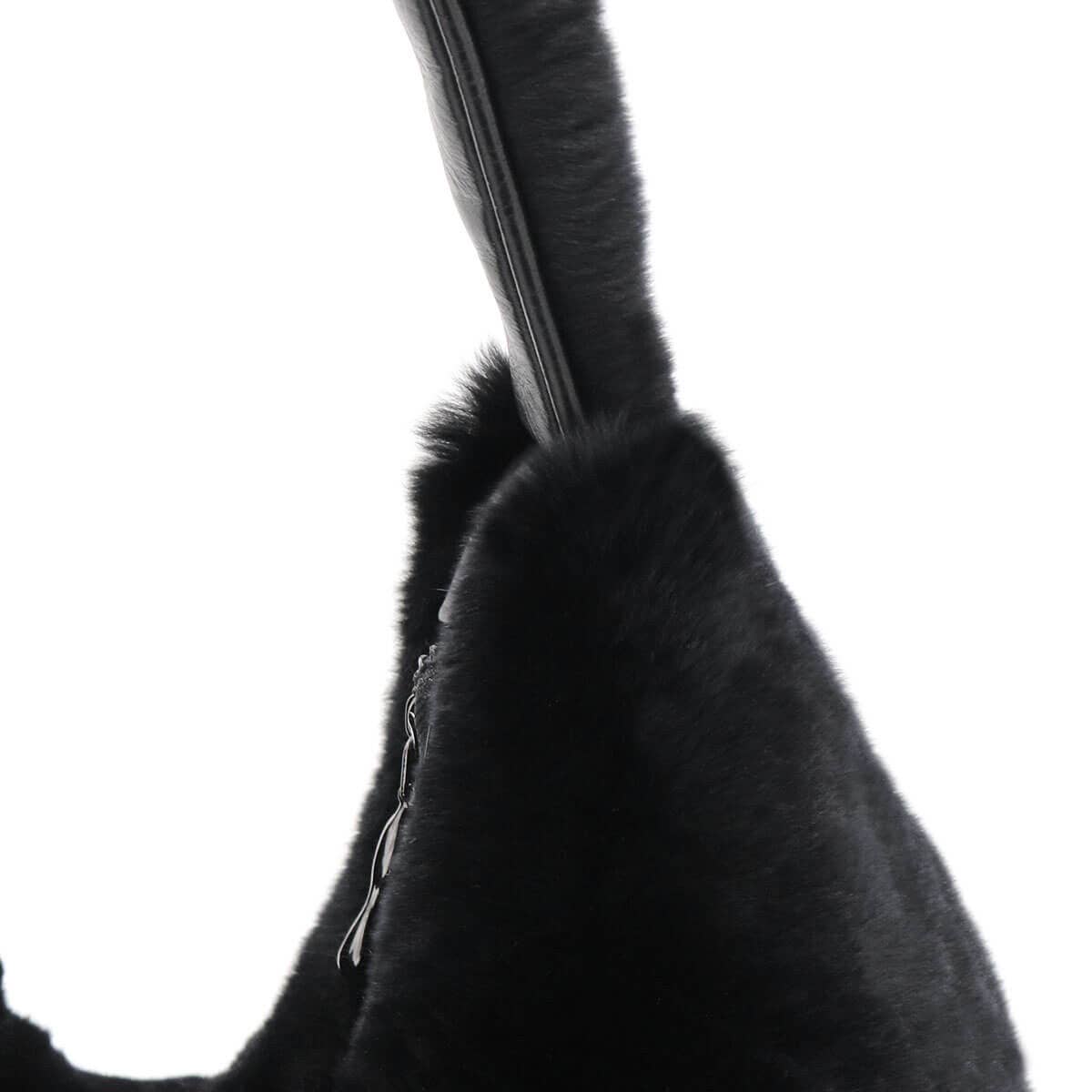 Surell - Wholesale Shoulder Bag - Women's - Rex Rabbit Fur Shoulder Bag3