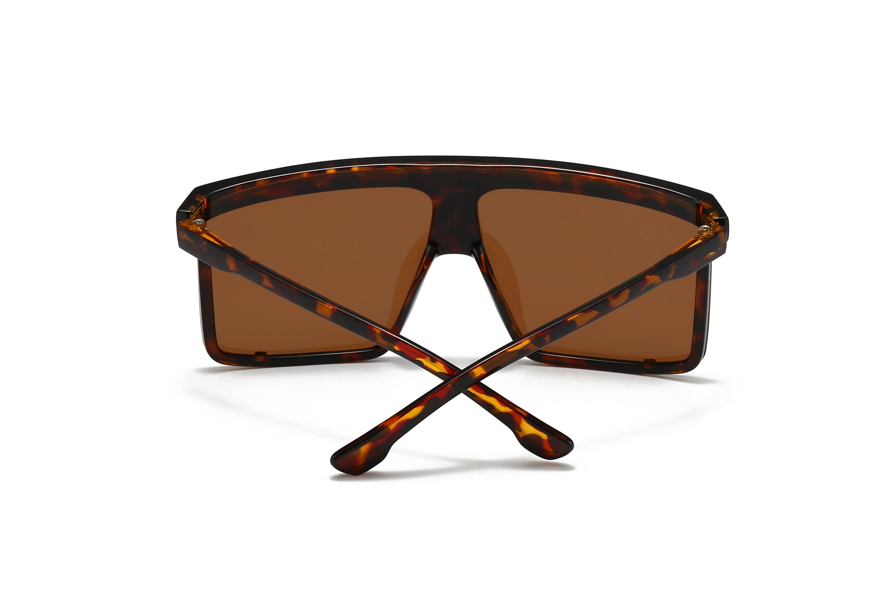 Trio Trading - Wholesale Sunglasses - Unisex - Oversized Shield Sunglasses UV400 Lightweight PC Frame 6