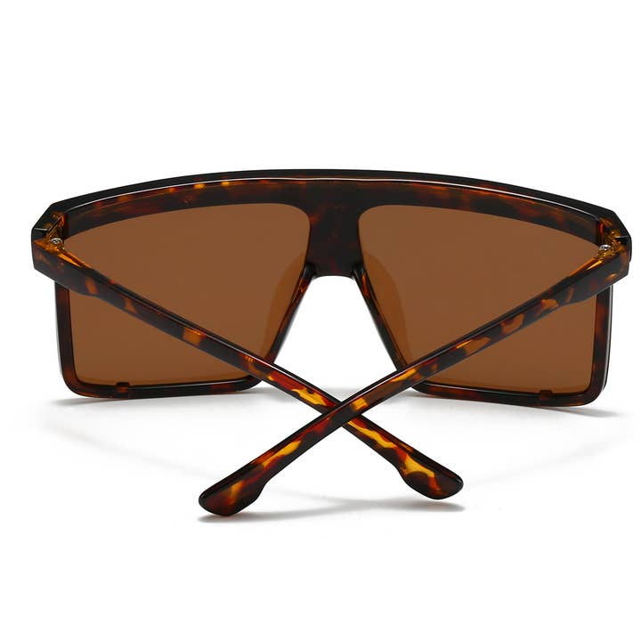 Trio Trading - Wholesale Sunglasses - Unisex - Oversized Shield Sunglasses UV400 Lightweight PC Frame 6