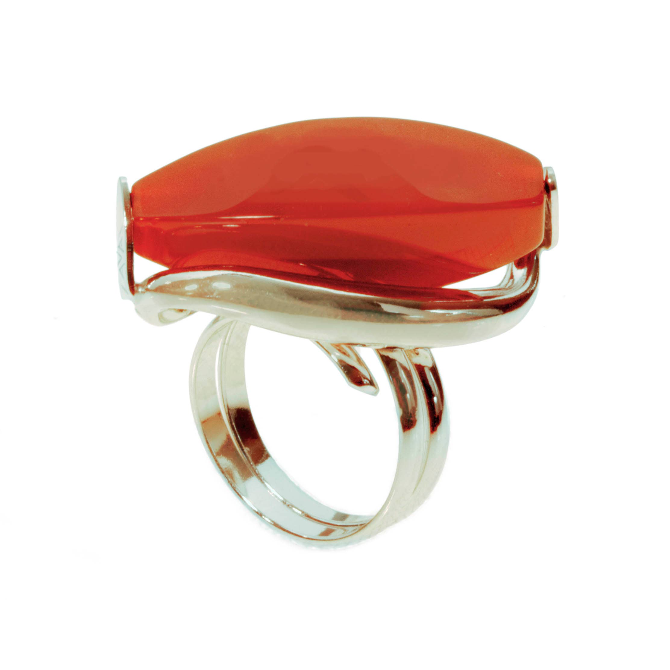 Cavas  gioielli – Großhandel Cocktail-/Statement-Ring – 925er Sterlingsilberring mit schwarzem Onyx-Stein3