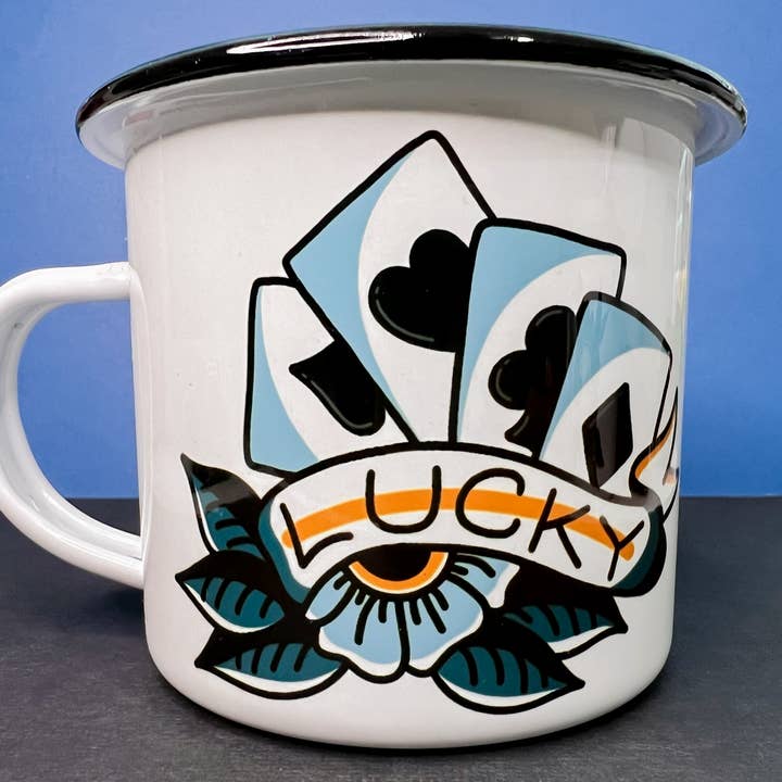 Traditionel Lucky Tattoo + Camper Krus for engroshandel hos Seventh Eclectic