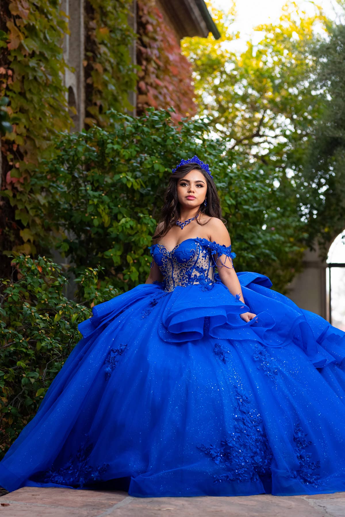 Chicas - Wholesale Formele jurk - Dames - Schouderloze quinceañera-jurk met korset CHF313224