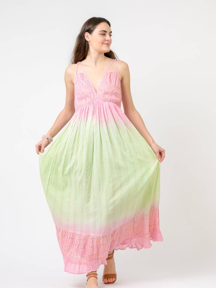 Vestido de Moda sem Mangas Rhea por atacado de Rhea